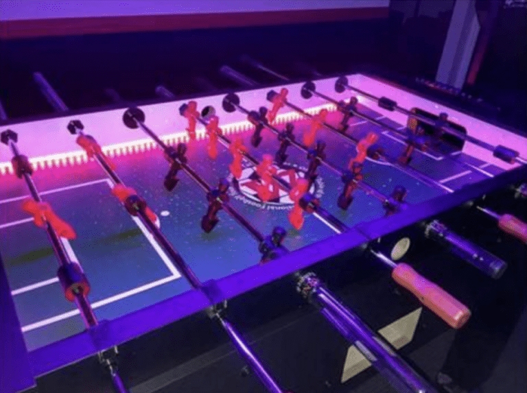 Foosball LED-Lit rental at an event